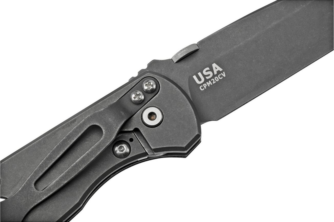 Rick Hinderer FireTac Spanto Battle Black, Black G10, zakmes
