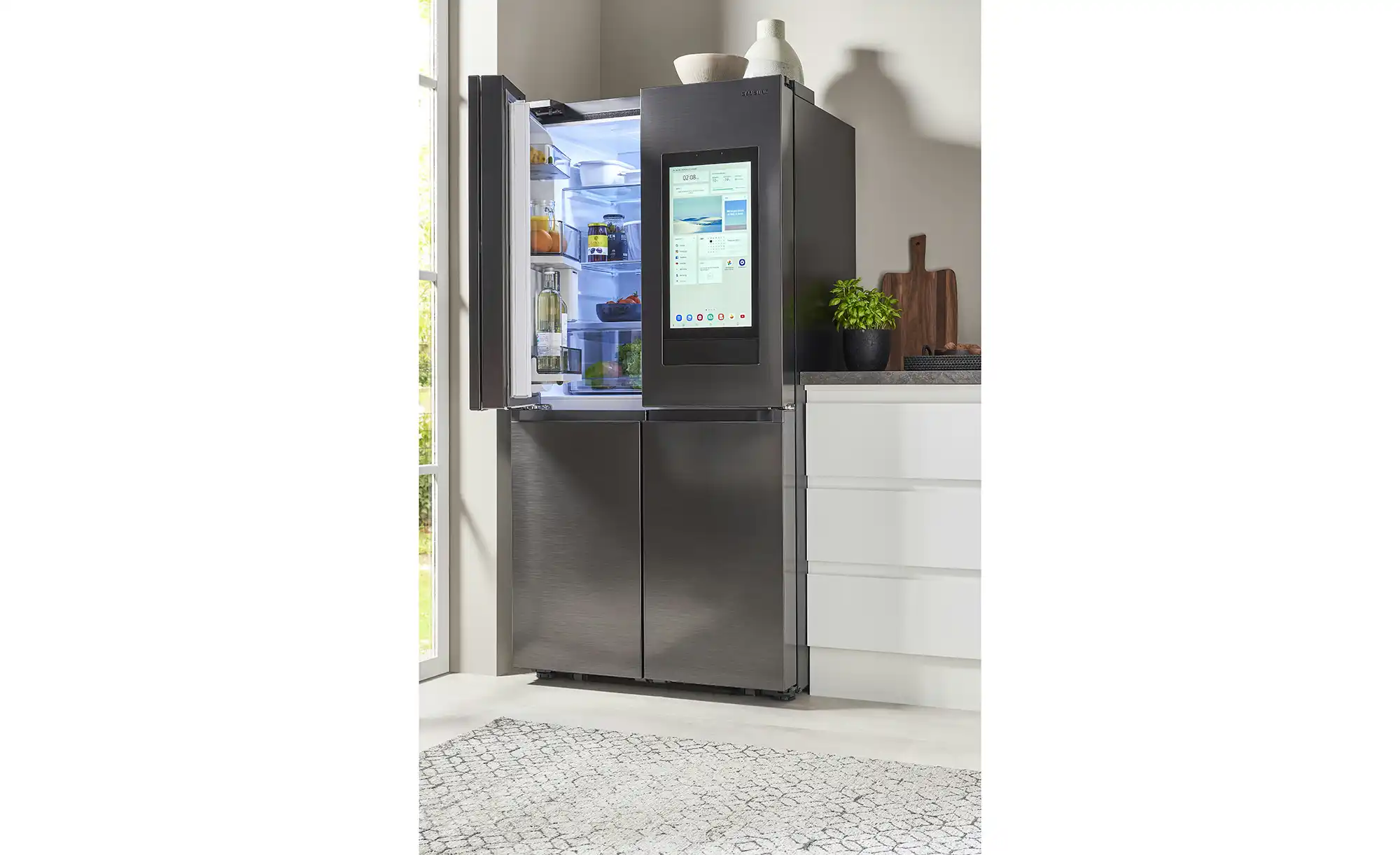Samsung Cross-Door Kühl-/Gefrierkombination RF65DG9H0EB1EF