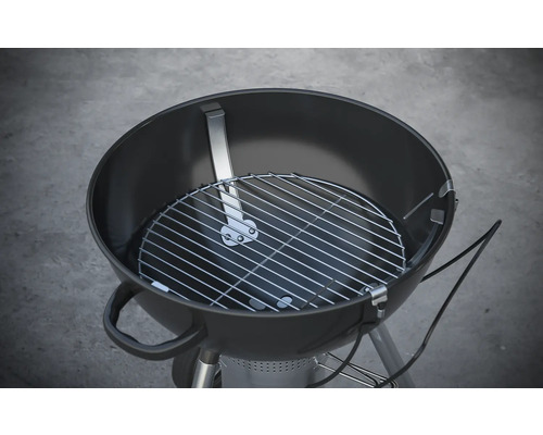 Tenneker® Houtskoolgrill Kettle Grill Black Moon Ø 58 cm Deksel Thermometer en Uitneembare Asbak Zwart