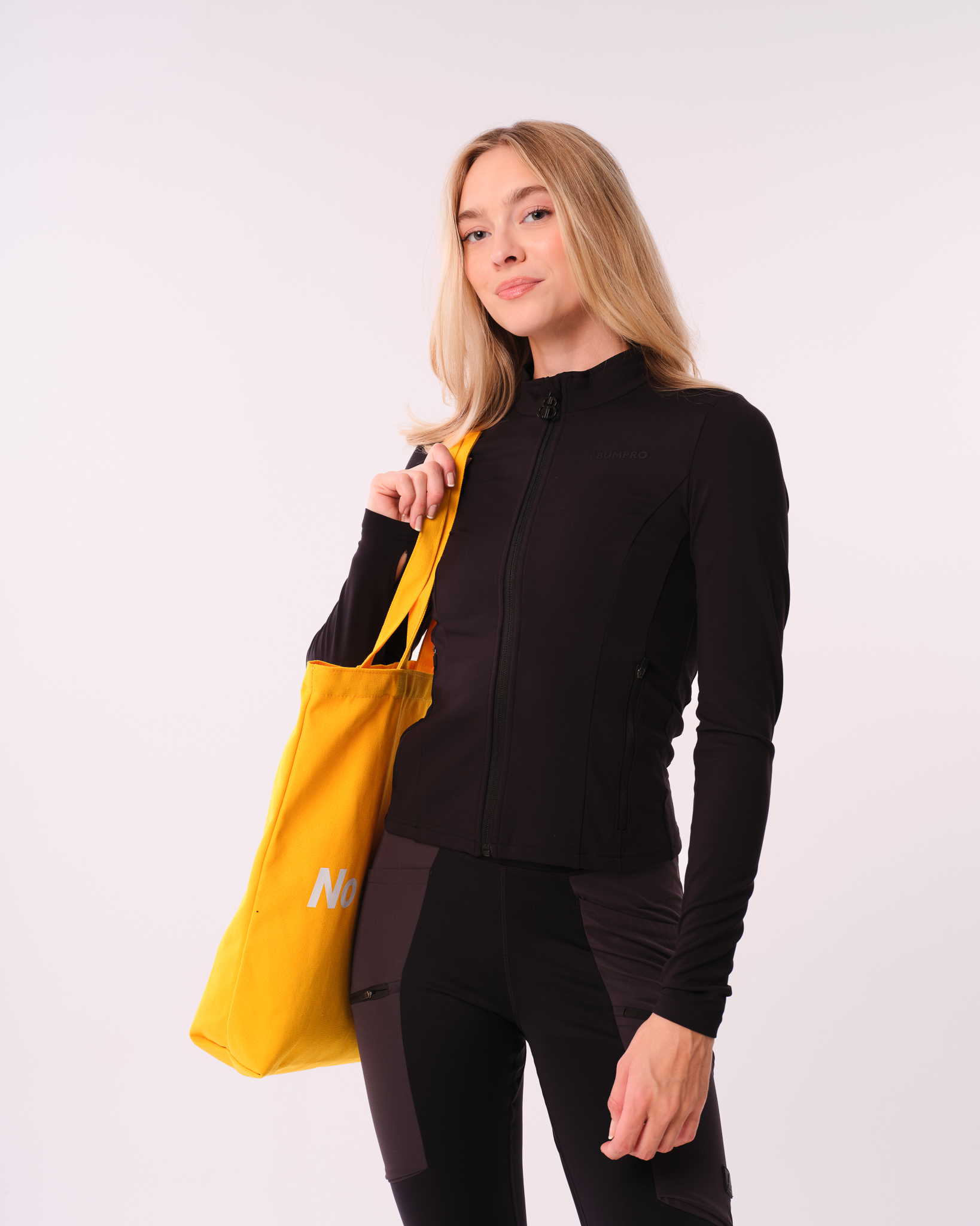 Tights.no No Excuses Tote Orange - One Size
