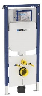 Geberit UP720 toiletset met Saniclear Itsie witte toiletpot randloos met softclose zitting