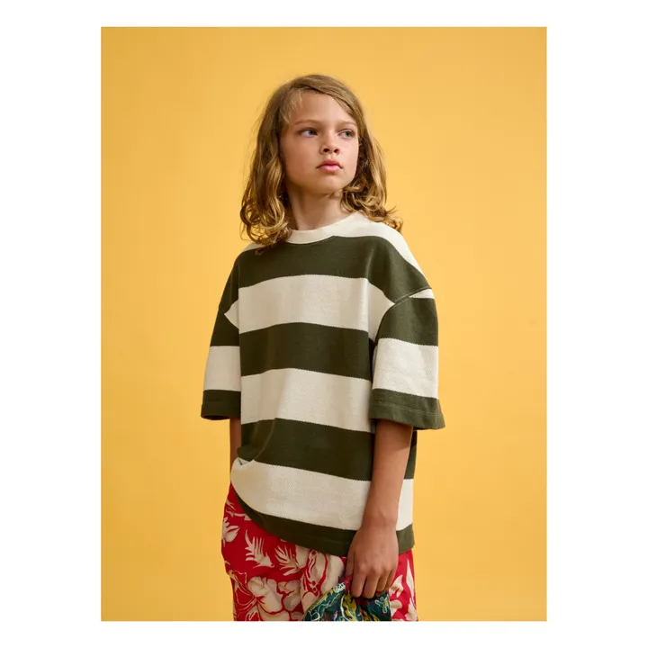 Bellerose T-shirt Sine | Vert kaki