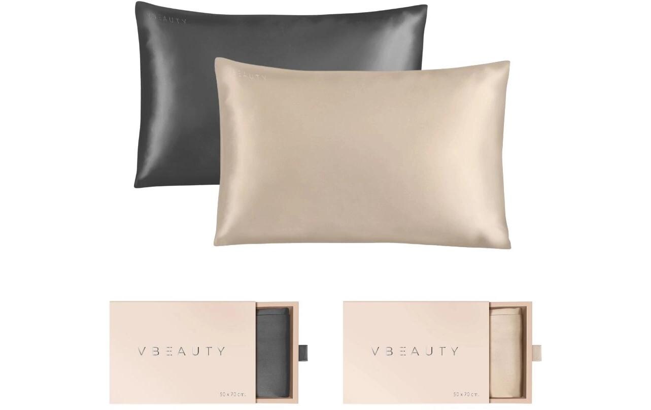 Seidenkissen Paar Set<br>Seidenkissenbezug aus Seide