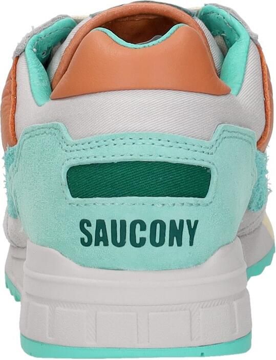 Saucony Sneakers laag 'SHADOW 5000' lichtgrijs jade groen oranje