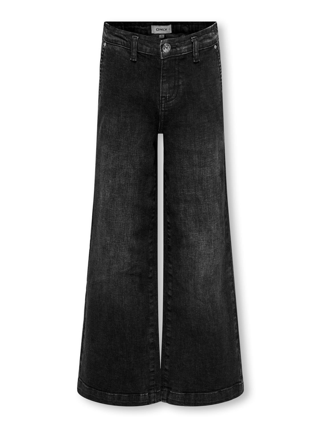 KOGNEW Weiter Beinschnitt Jeans Black Denim