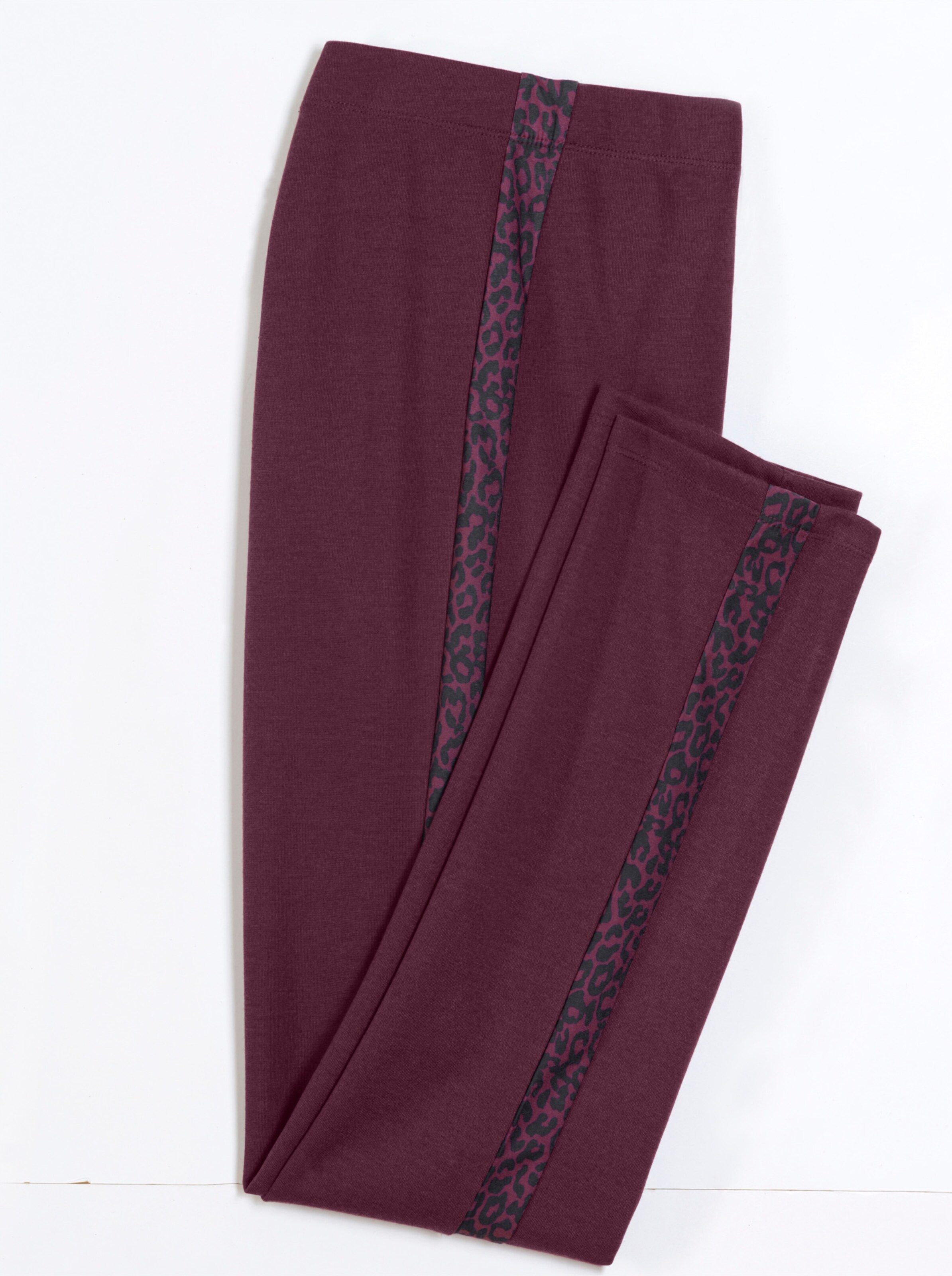 Jerseyhose in burgund