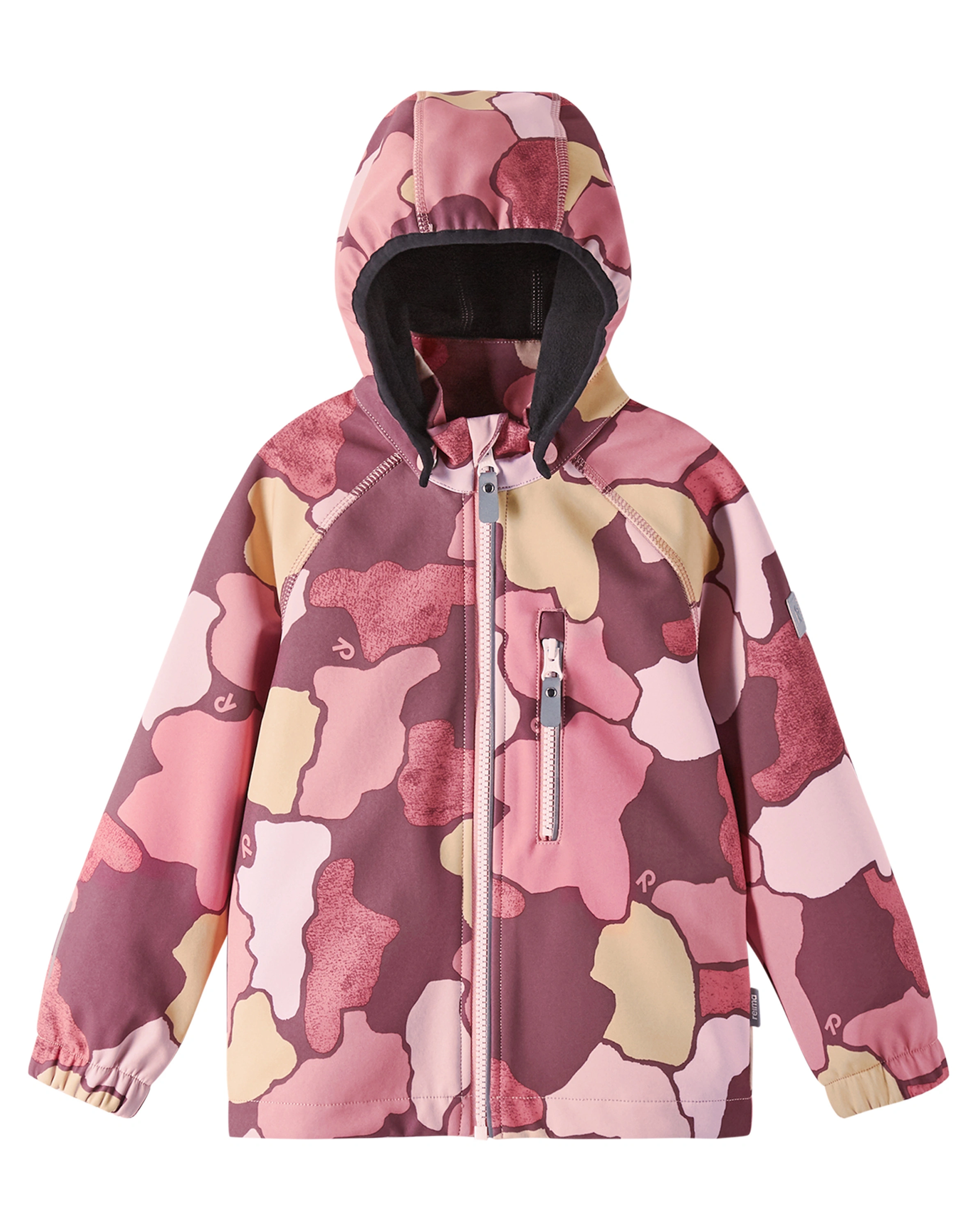 Softshelljacke VANTTI mit Innenfleece in sunset pink
