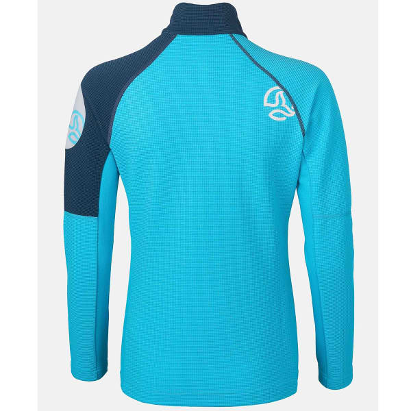 Sweat polaire randonnée TERNUA LEMIKA 1/2 ZIP W FRESH OCEAN