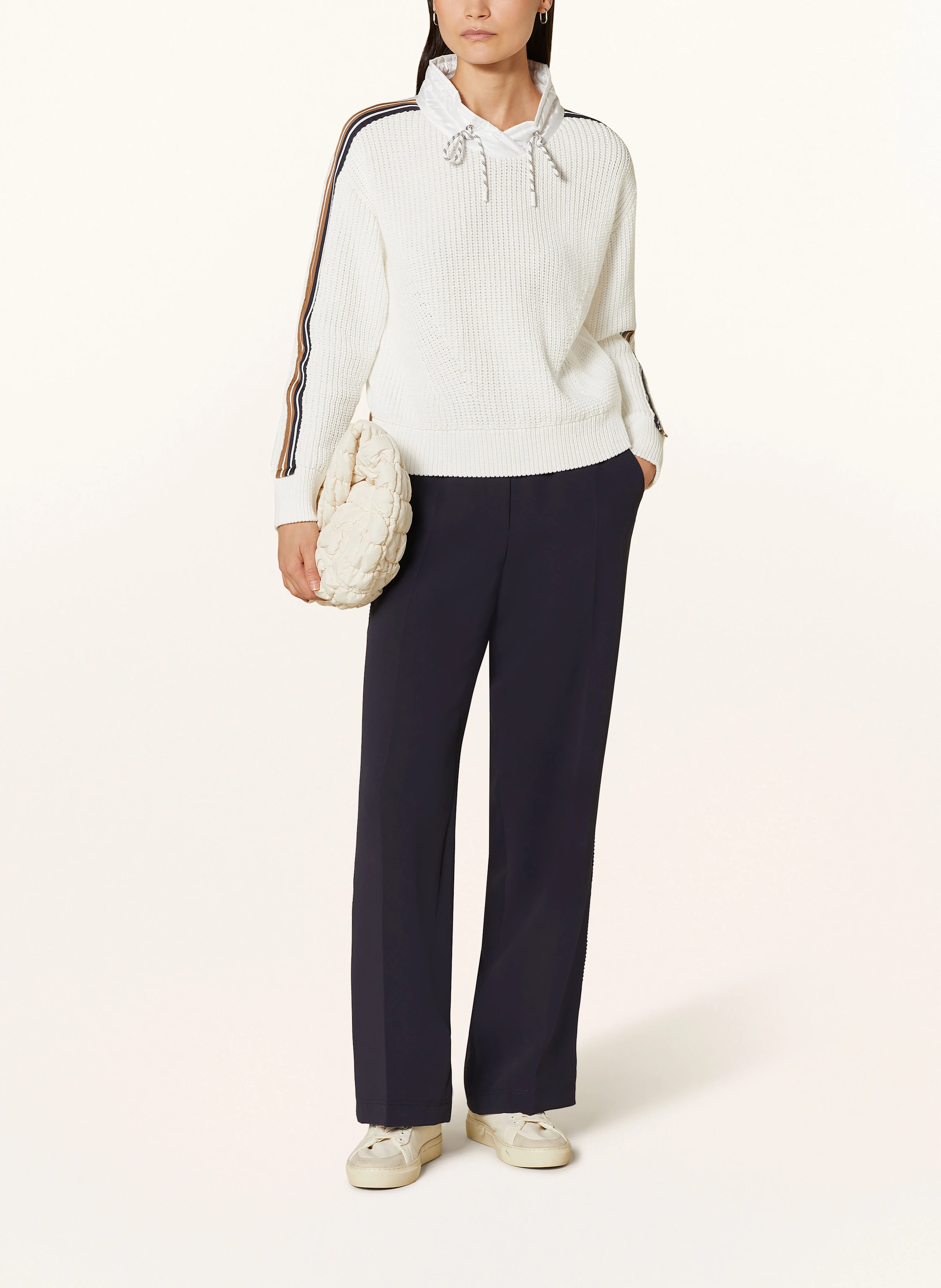 MARC CAIN Pullover im Materialmix