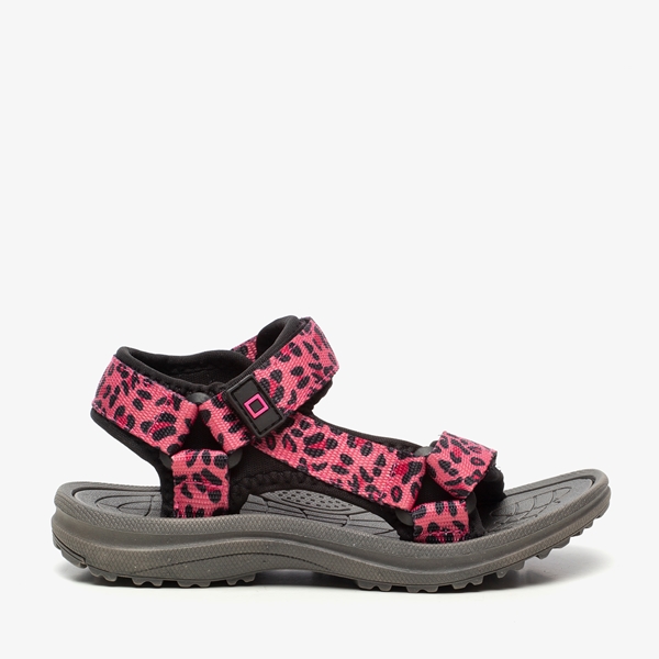 Blue Box meisjes sandalen met luipaardprint