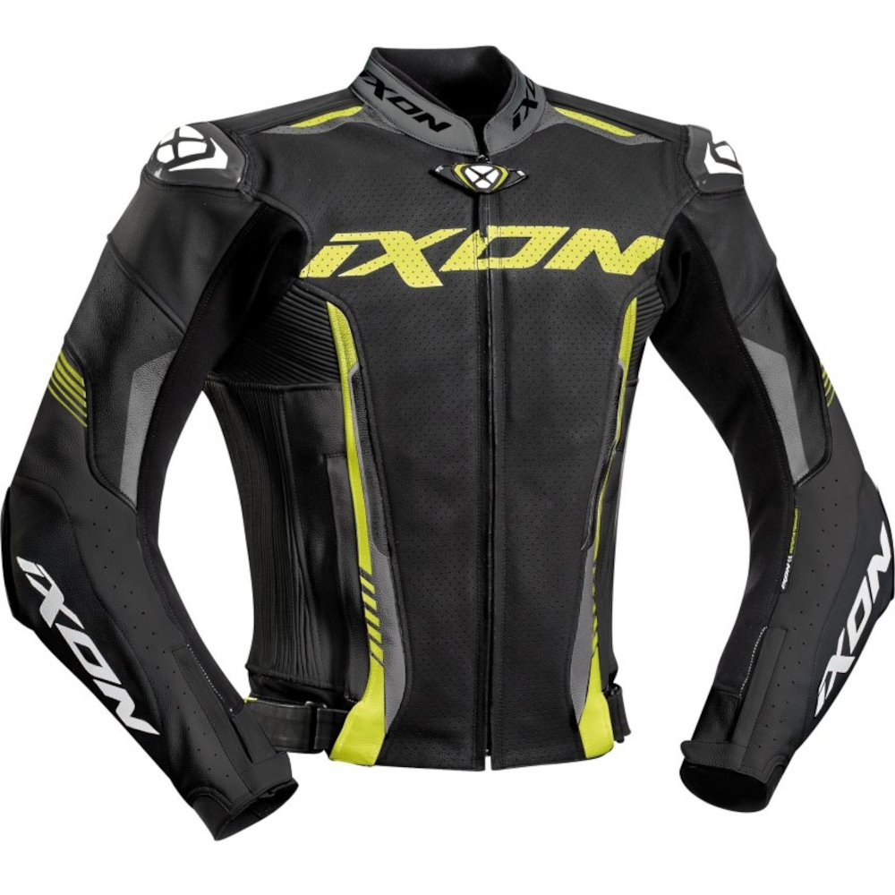 Ixon - Blouson Vortex 2 Noir / Gris / Jaune