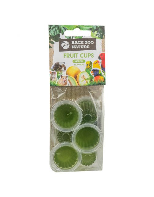 Back Zoo Nature Fruit Cups Meloen - Vogelsnack - 6 stuks
