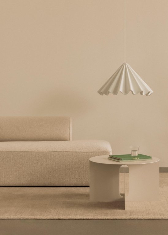 Audo Copenhagen Androgyne bijzettafel Ø63 ivoor