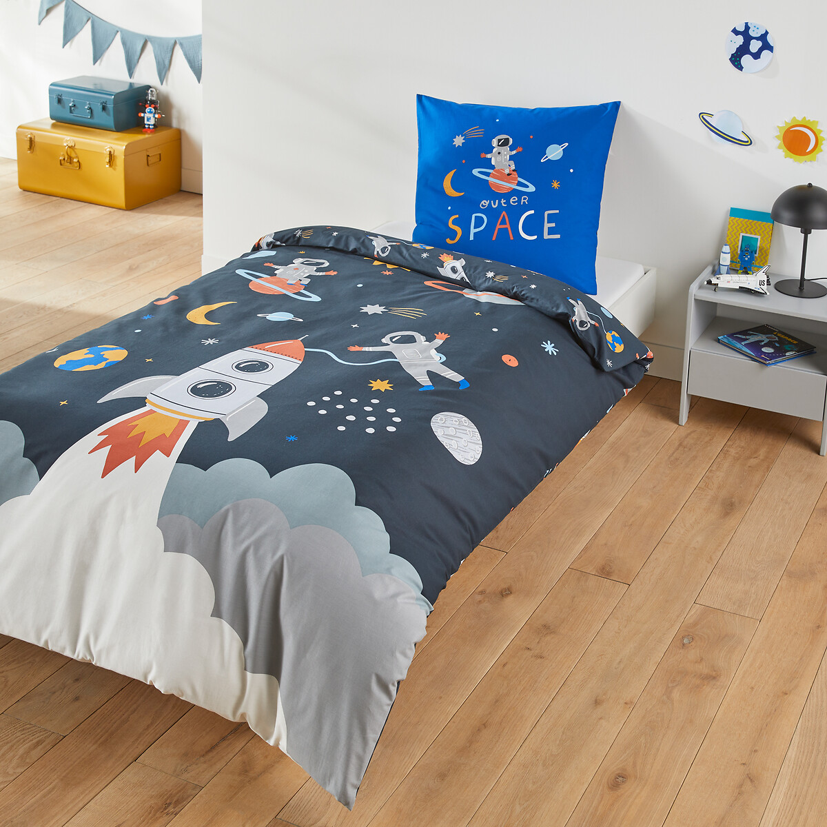 SO'HOME<br>Conjunto de cama em algodão, Fusée