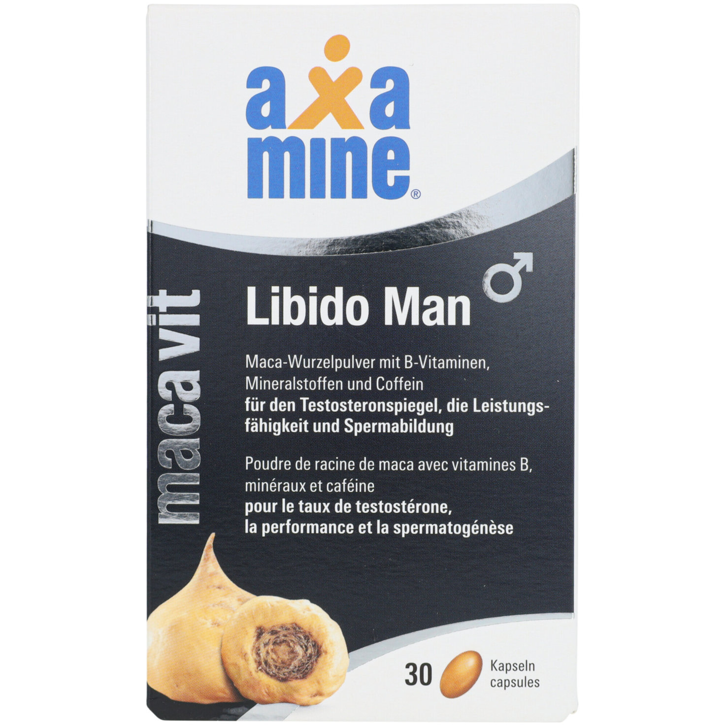 Axamine macaVit Libido Man 30 Kapseln