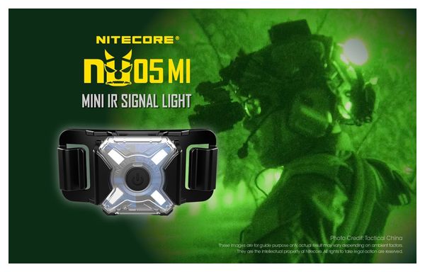 Lampe frontale NITECORE NU05MI - 5Lm