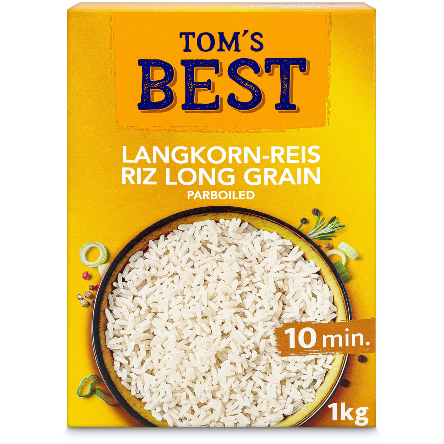 Tom's Best Langkornreis Parboiled