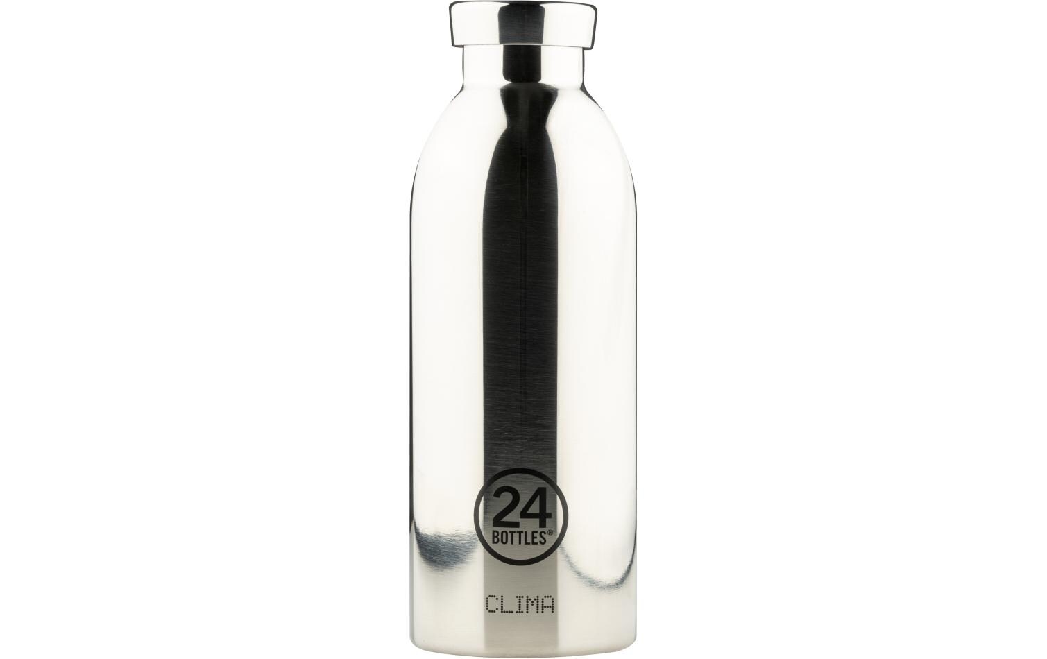 Thermosflasche Clima 500 ml, Mirror SteelIsolierflasche mit doppelwandiger Edelstahlisolation