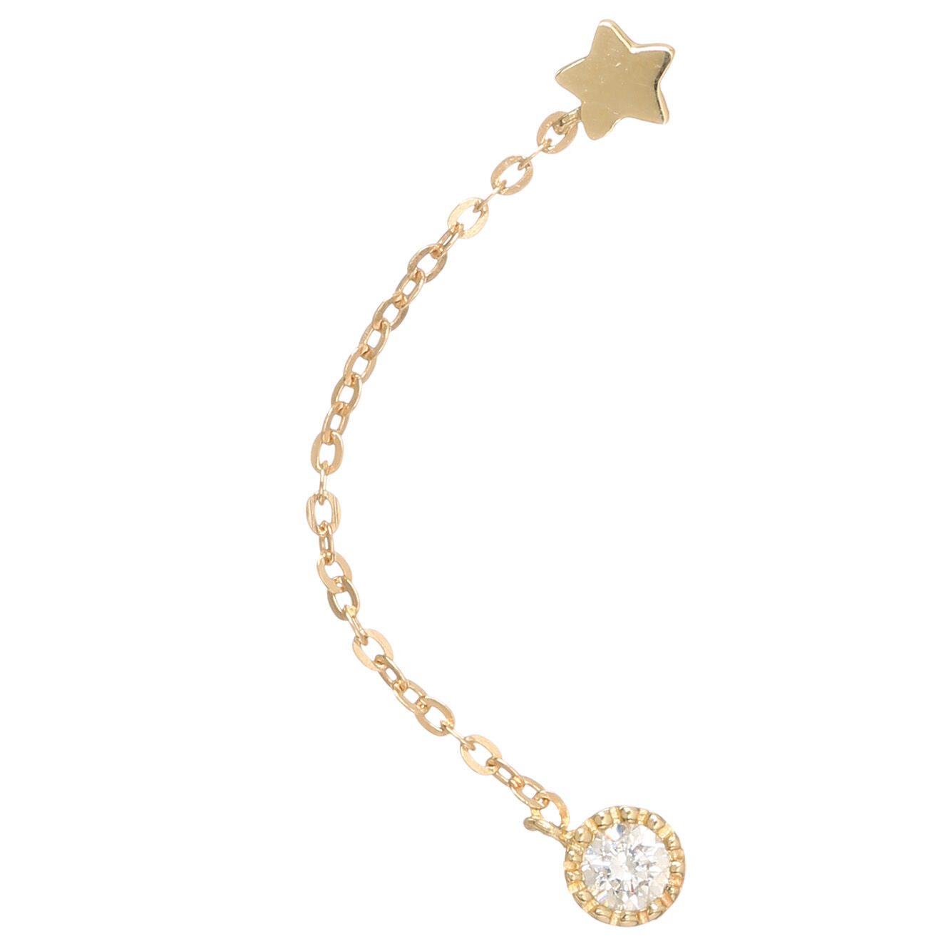 Instant d'Or Boucle d'oreille unitaire Royal or jaune