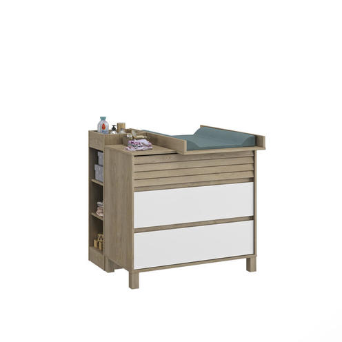Chambre TRIO Lit 70x140 cm + Commode + Armoire Achille - GALIPETTE