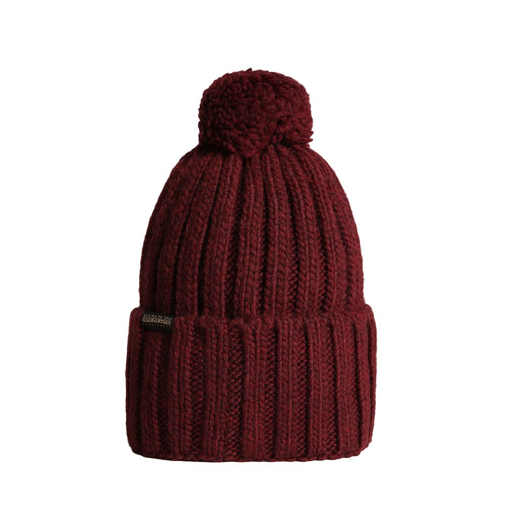 Napapijri SEMIURY 5 - Bonnet Homme burgundy fudge