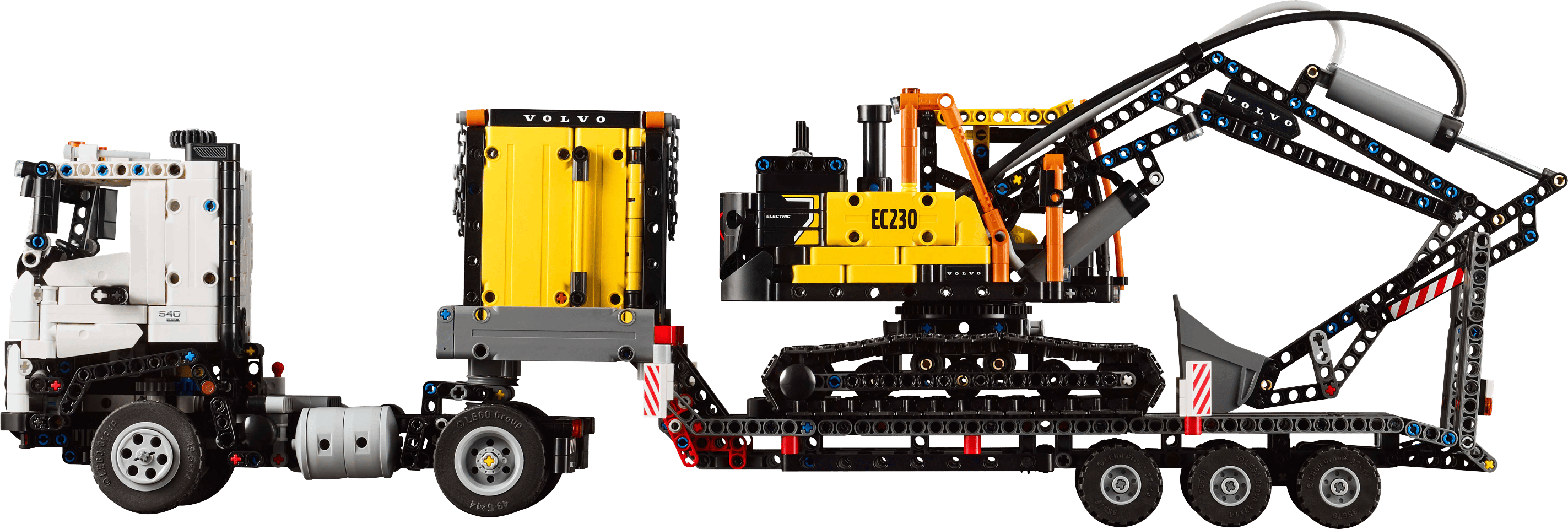 LEGO - Technic - Volvo FMX-lastbil og EC230 elektrisk gravemaskine (42175)