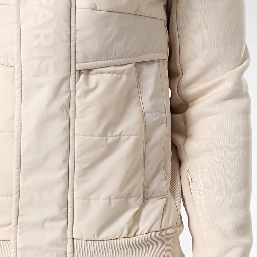 Veste Zippée Capuche 2130098 Beige