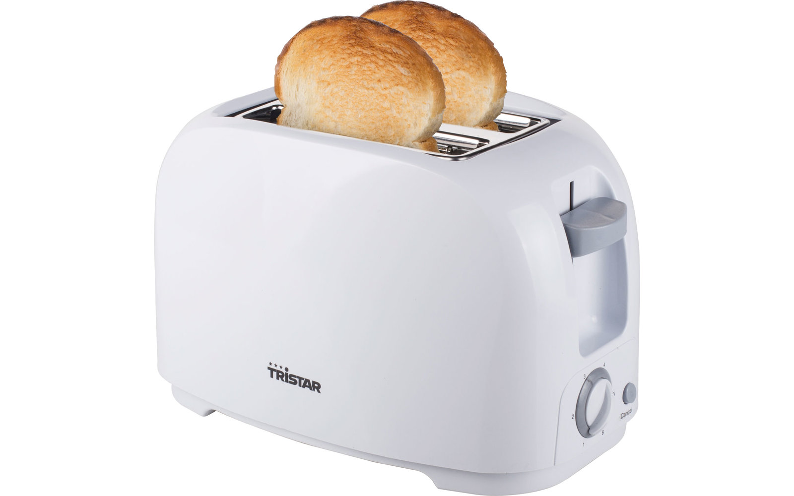 Tristar BR-1025 Toaster mit Brötchenaufsatz Schwarz 800 W