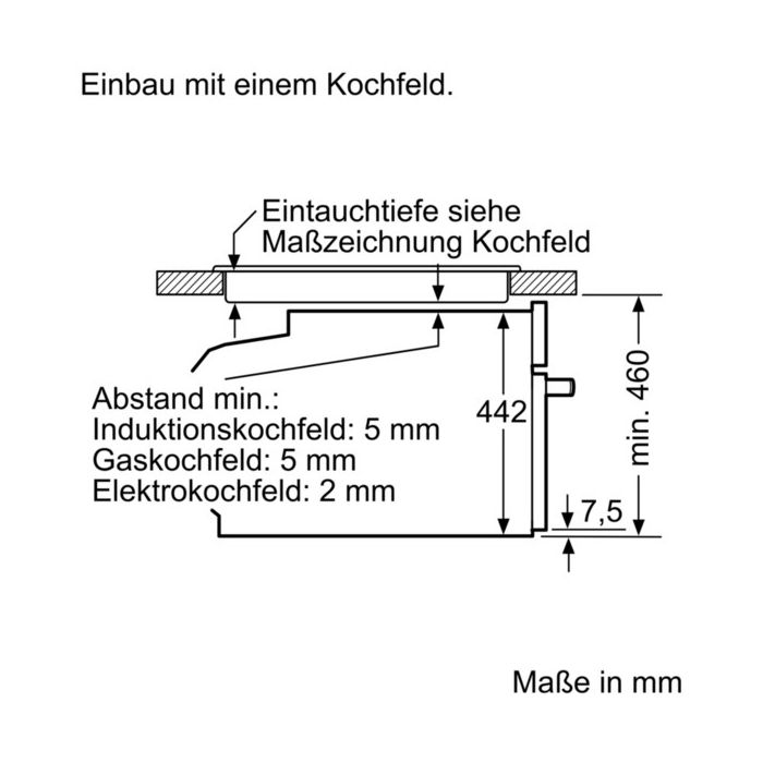 Bosch Kompaktbackofen mit Mikrowellenfunktion CMG633BS1