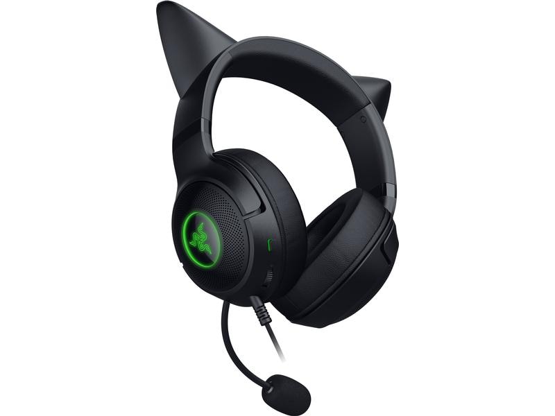 Razer Headset Kraken Kitty V2 Schwarz Kabelgebundenes Over-Ear Gaming Headset