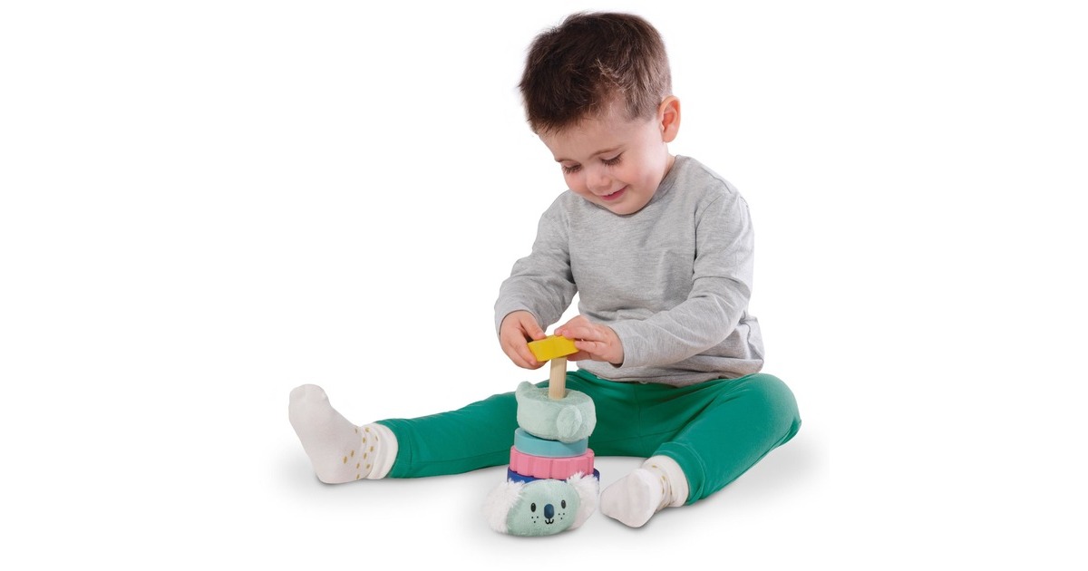 SES CreativeTiny talents - Sensory stapeltoren Behendigheidsspel  (13116)