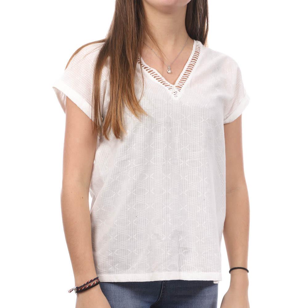 Teddy Smith Top Blanc Femme Teddy Smith Tovia