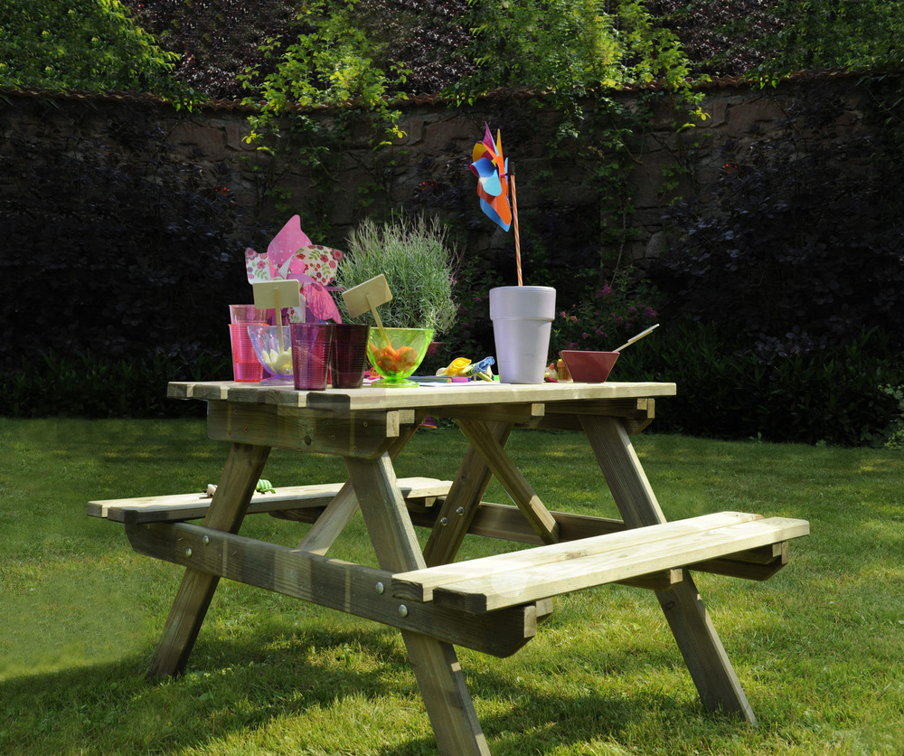 Table de pique-nique pour enfants wapiti