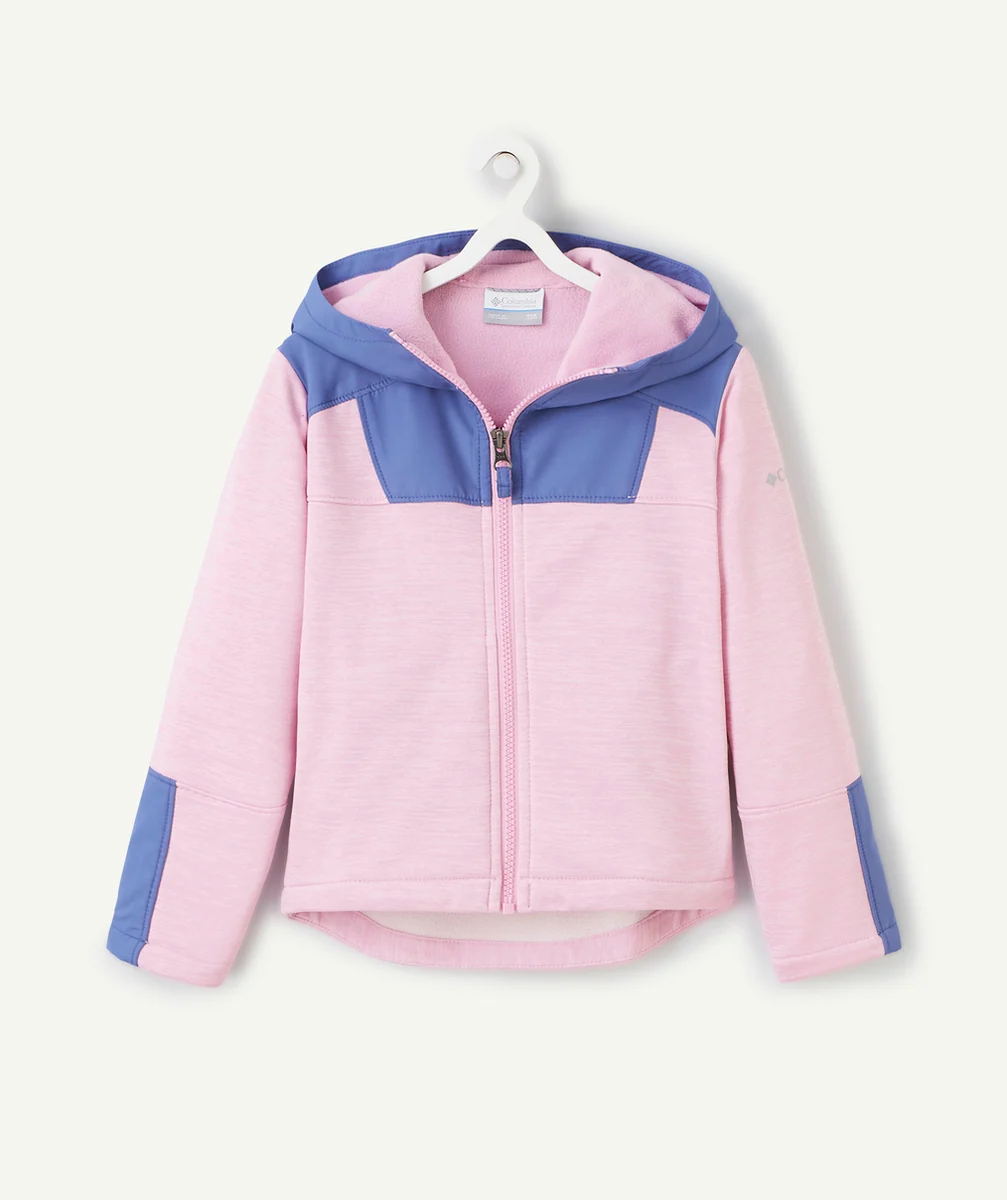 COLUMBIAVESTE POLAIRE À CAPUCHE OUT-SHIELD ROSE ET VIOLET