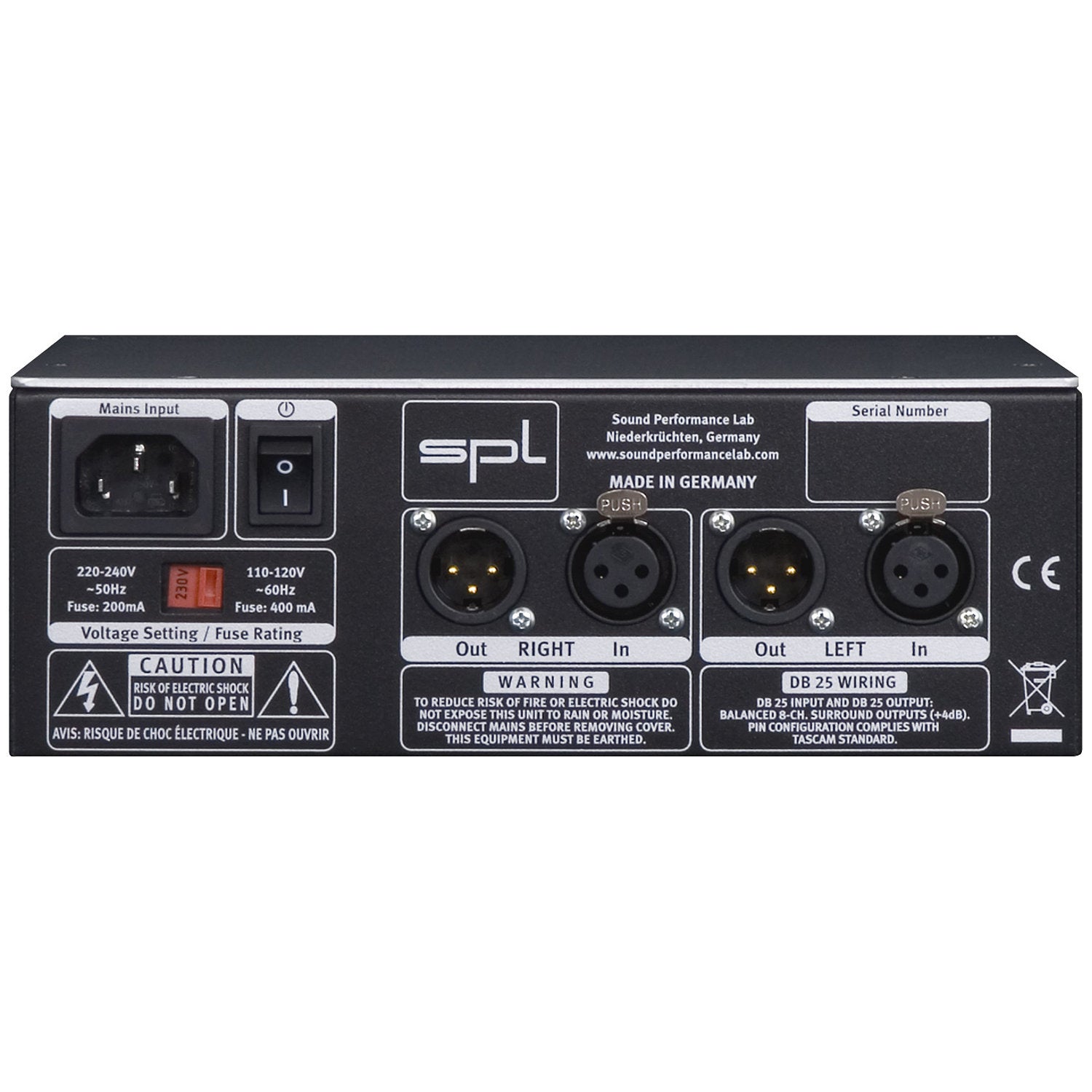 SPL Volume2 studio monitor controller