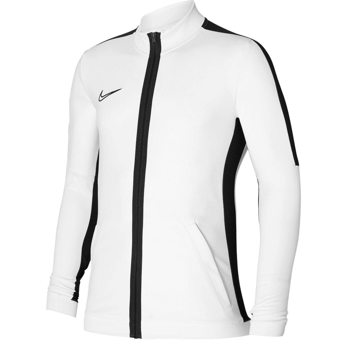 Nike Dri-FIT Academy 23 Trainingsjack Full-Zip Wit Zwart