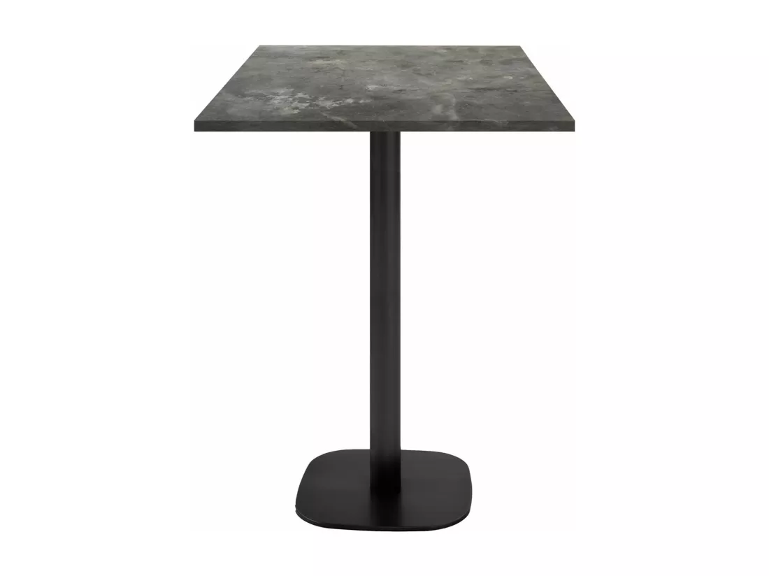 Mange-debout 60 x 60 cm - modèle Round pierre métallisée