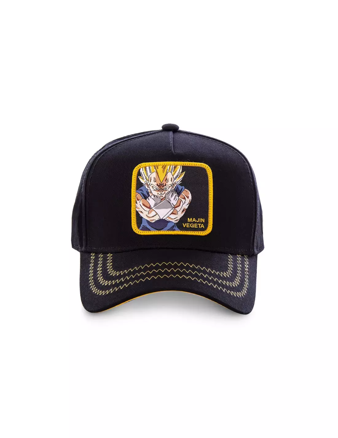 CAPSLAB Casquette DBZ Vegeta - Casquettes Noir