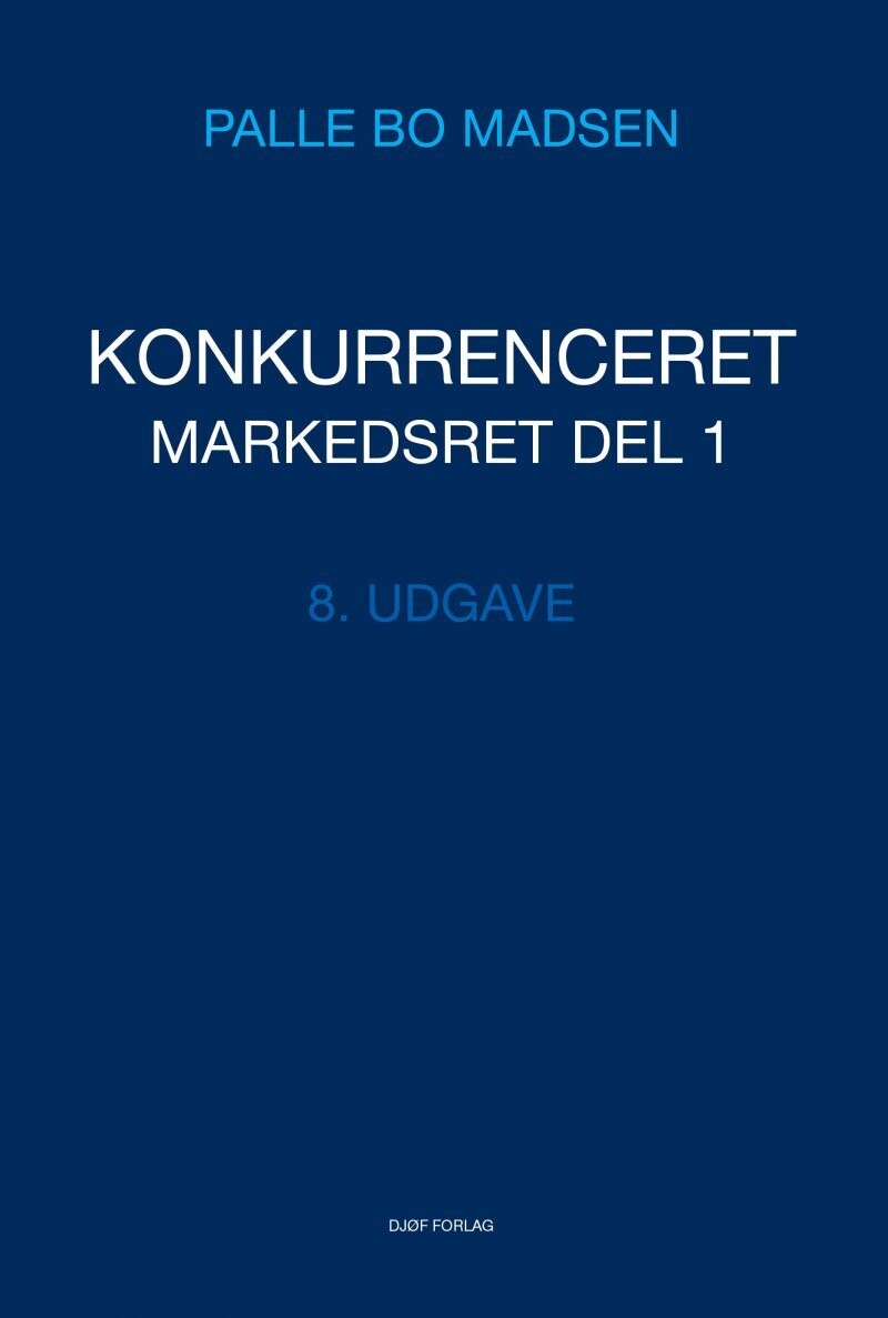 Konkurrenceret - Palle Bo Madsen - Bog