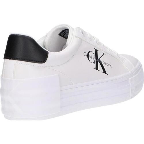 Calvin Klein Jeans - YW0YW00821 BOLD VULC FLATFORM Blanco