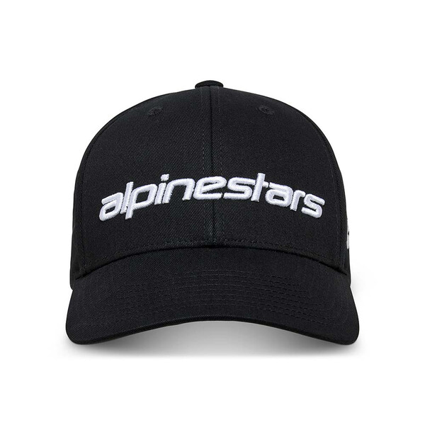 Alpinestars - Casquette Linear Wordmark 2.0 Noir / Blanc
