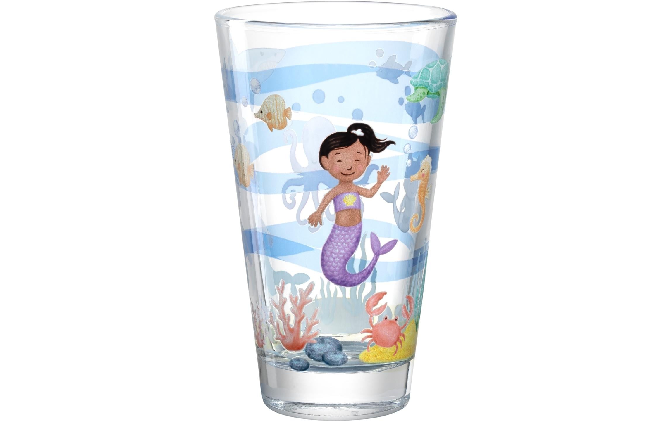 Kindertrinkglas Avventura 300 ml, 6 Stück, MeerTrinkglas für Kinder