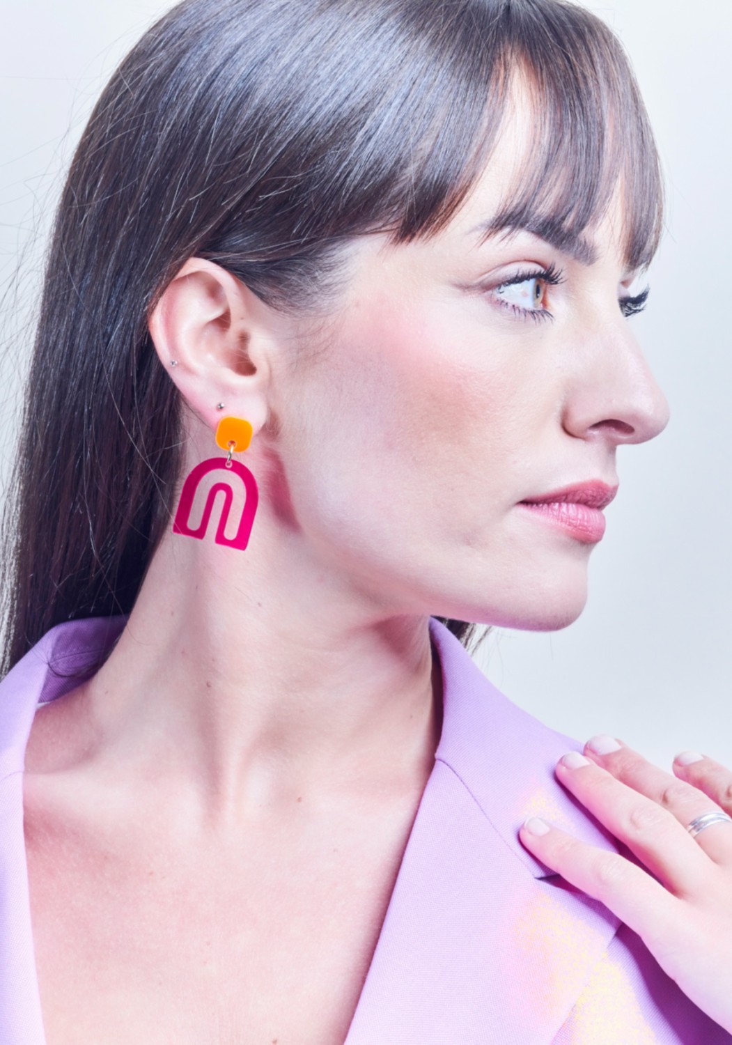 Vanto Ohrringe Pika Pink Tangerine
