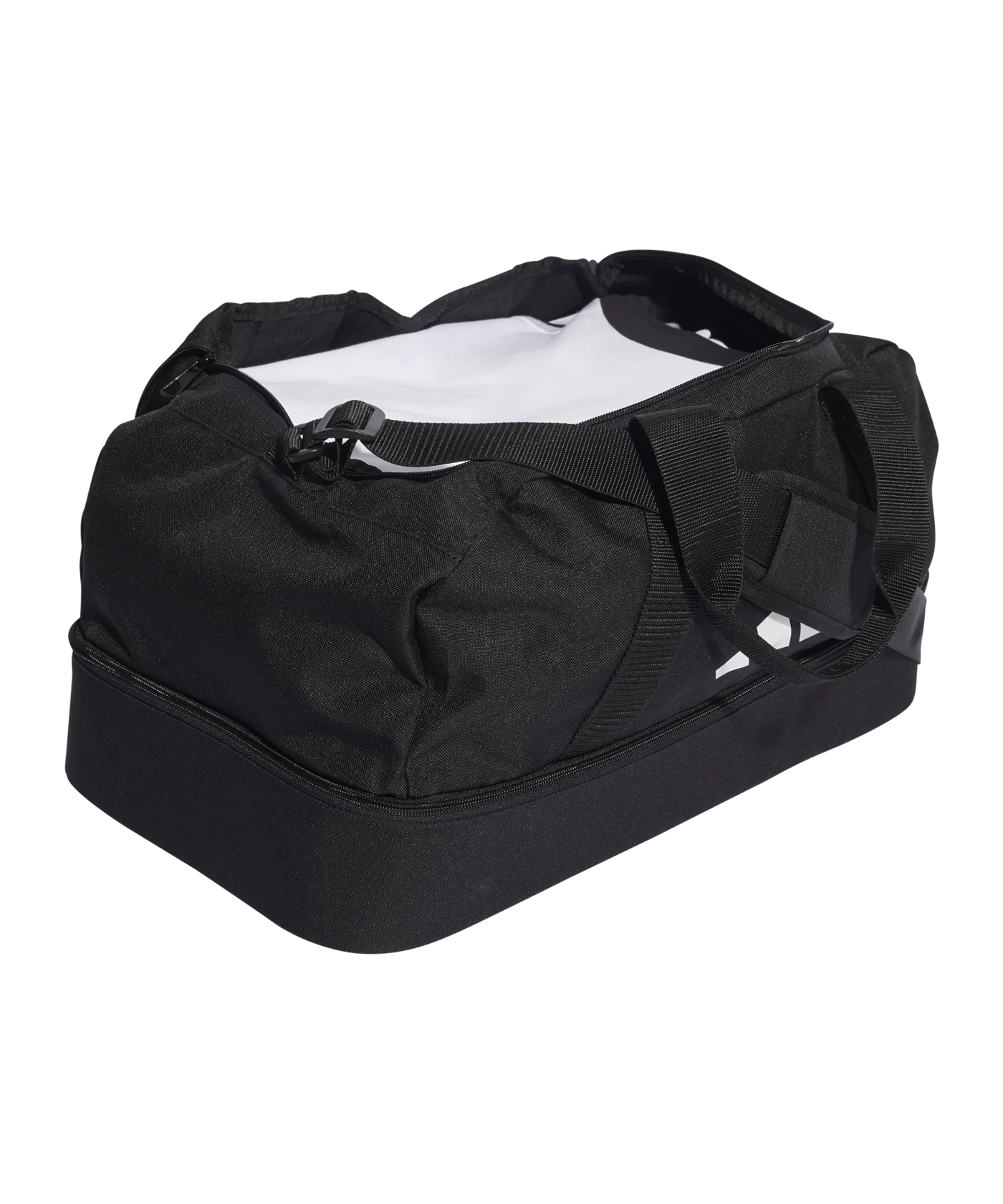adidas Tiro League Duffel Bag Gr. S Schwarz Weiss