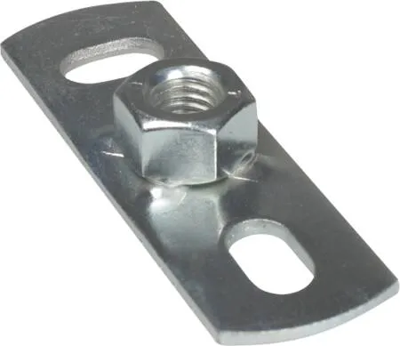 Walraven grundflange M10 - Elforz 80x25mm m. påsvejs. muf. 50 stk. pr. ks. (1 krt=1pos)