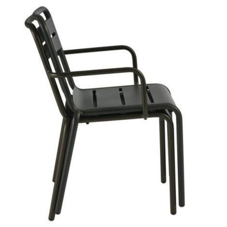 Emu Star tuinstoel met armleuningen indian brown