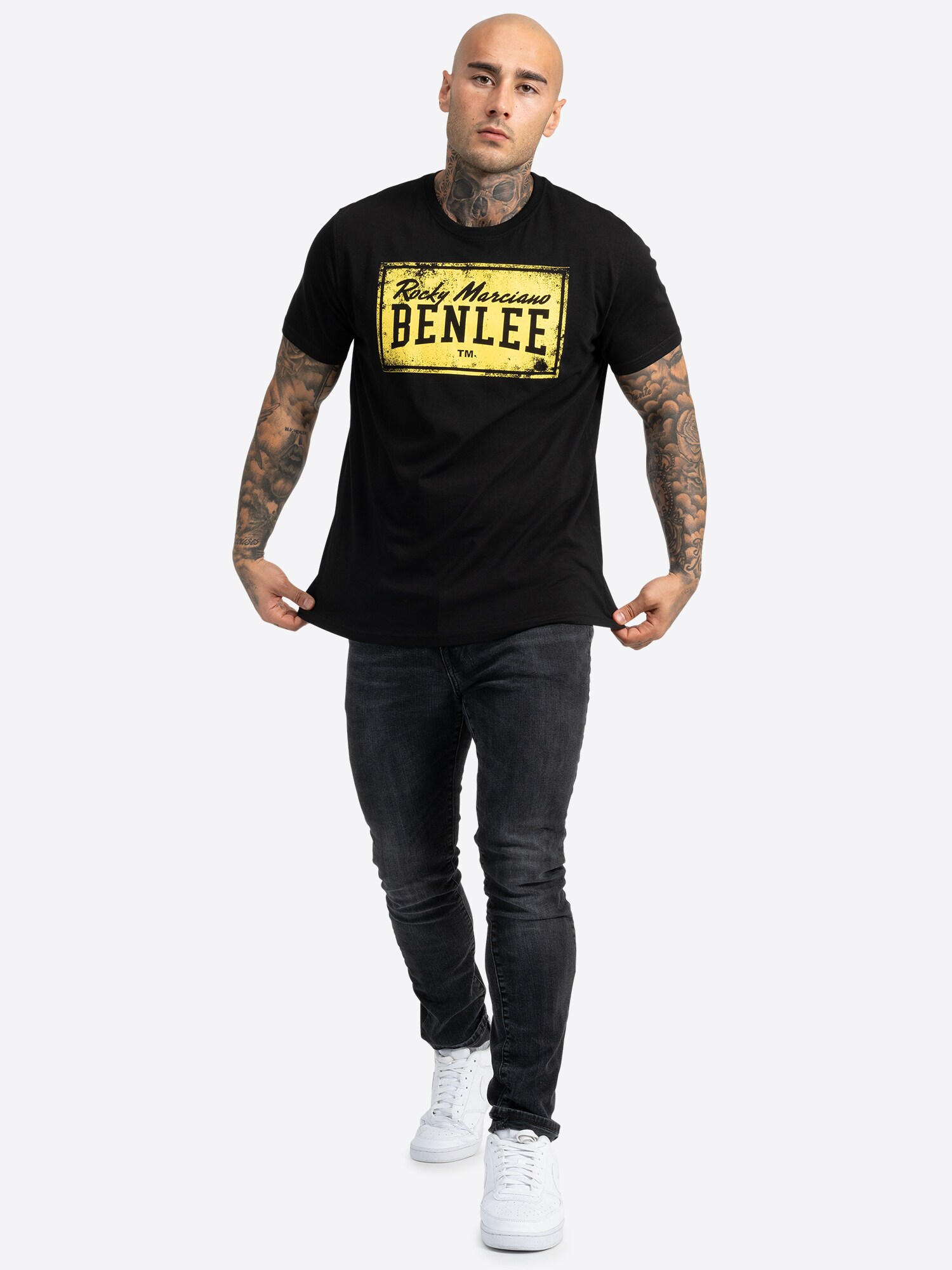 BENLEE Herren T-Shirt normale Passform BOXLABEL