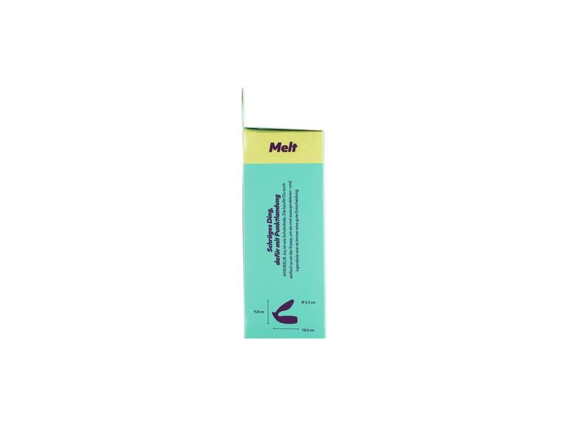 Amorelie Prostatavibrator «Melt» Violett Hochwertiges Sextoy zur intensiven Prostatastimulation