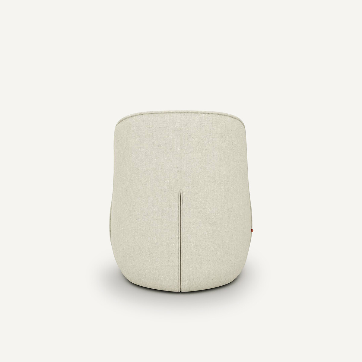 AM.PM<br>Poltrona giratória em linho chambray, Rosebury