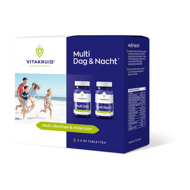 Vitakruid multi dag&nacht 2x 30 tabl